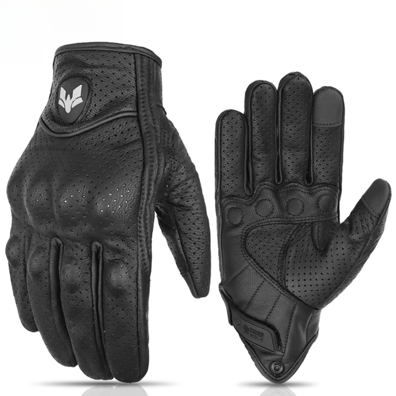 Leather Work Winter Gloves - Retro Rękawice Motocyklowe Męskie Damskie Zimowe