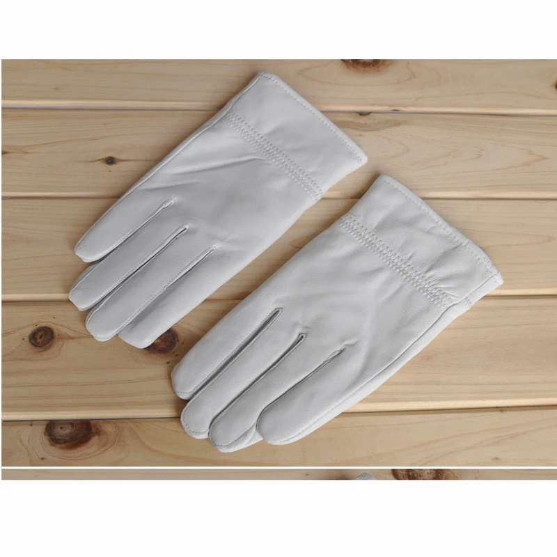 2025 Zimowe białe rękawiczki z – Leather Work Winter Gloves recenzja i cena