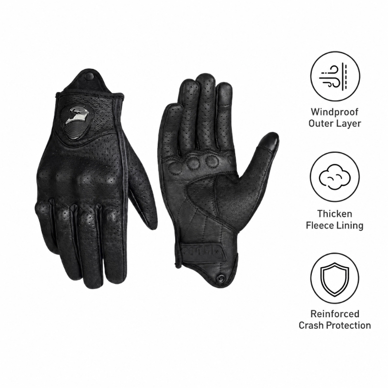 Retro Rękawice Motocyklowe Męs – Leather Work Winter Gloves recenzja i cena