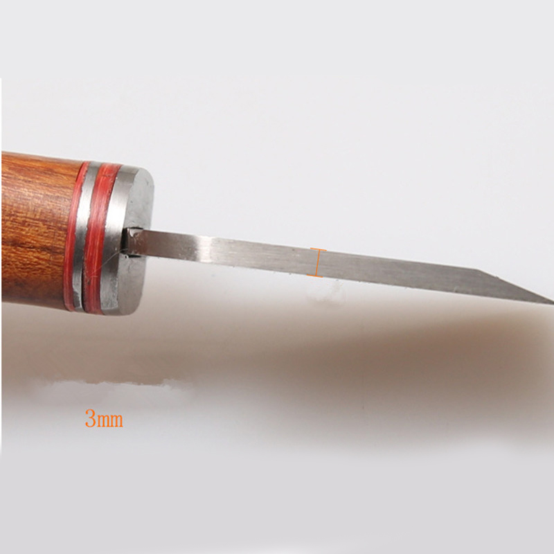 Ostrze o grubości 3 mm i szero – Leatherwork Knife recenzja i cena