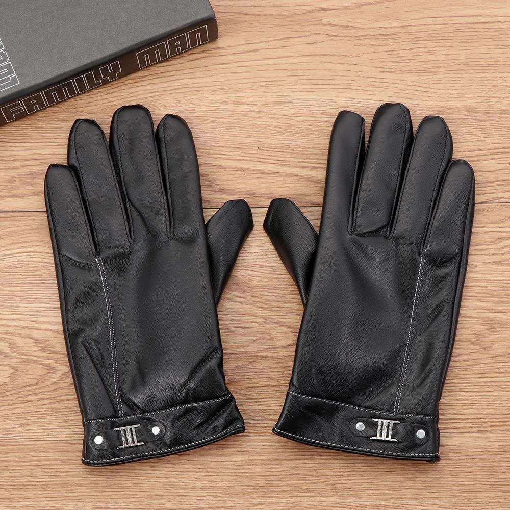 Męskie polarowe rękawice ociep – Leather Work Winter Gloves recenzja i cena