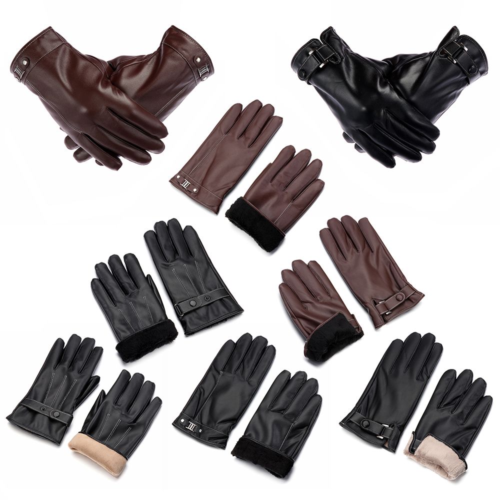 Męskie polarowe rękawice ociep – Leather Work Winter Gloves recenzja i cena