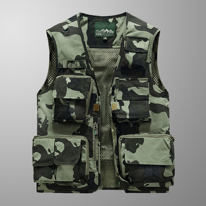 Haftowana kamizelka odzież węd – Leather Work Vest For Men recenzja i cena