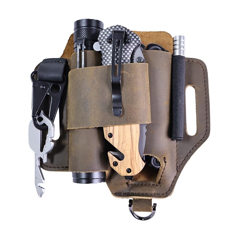 Taktyczna saszetka z prawdziwe – Leatherwork Knife Sheath recenzja i cena