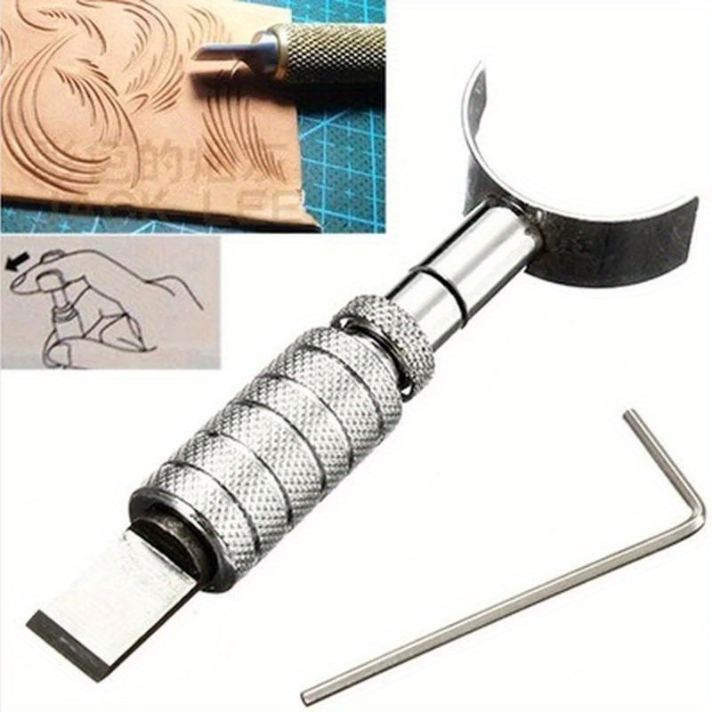 1 szt. Nóż obrotowy ze stali n – Leatherwork Knife recenzja i cena