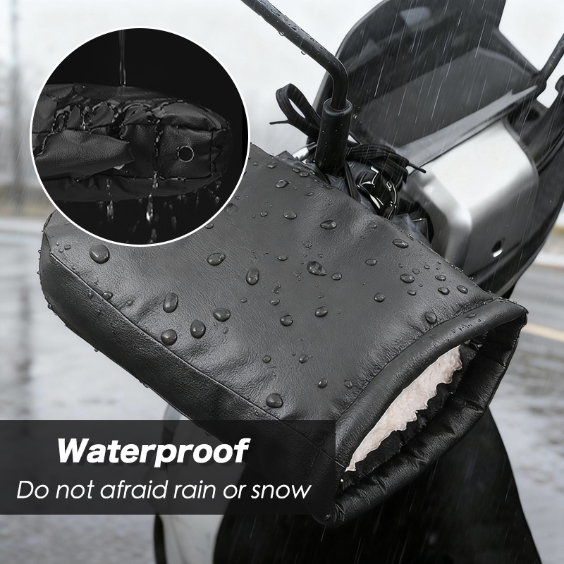 Ochraniacze na kierownicę moto – Leather Work Winter Gloves recenzja i cena