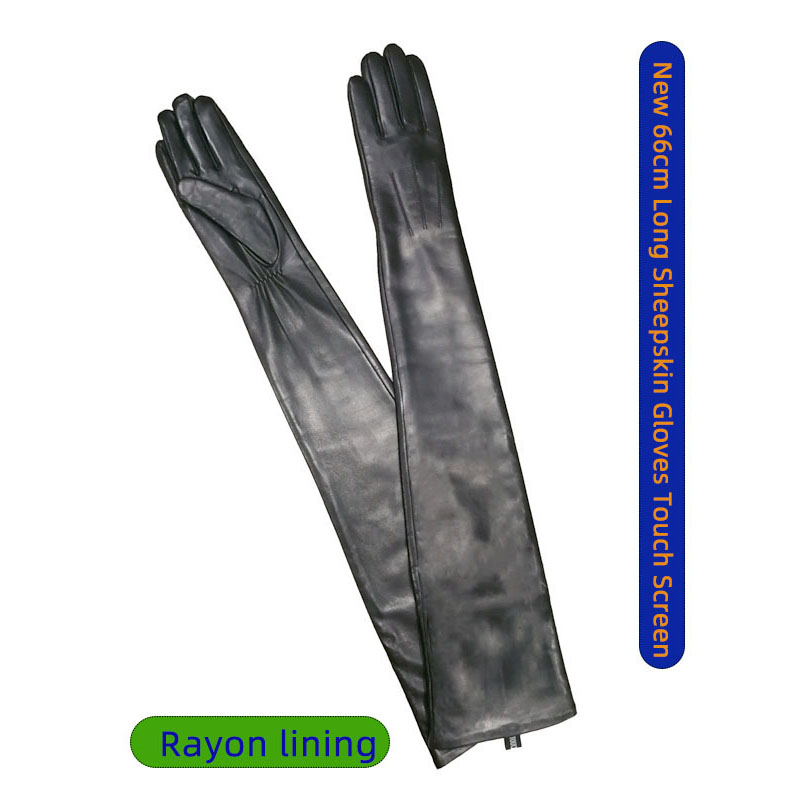 Długie damskie rękawiczki z ow – Leather Work Winter Gloves recenzja i cena