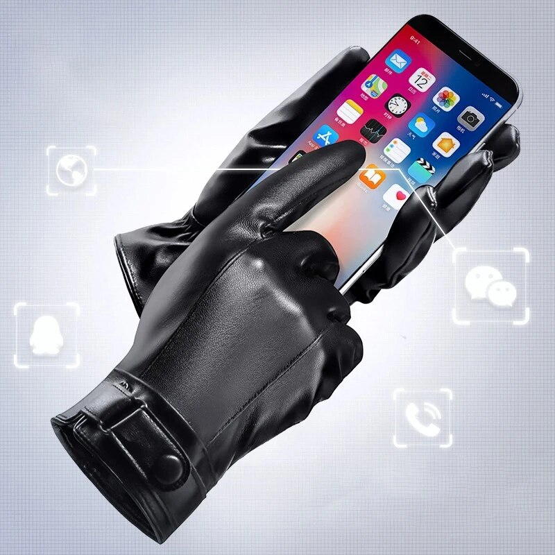 Zimowe rękawiczki rowerowe Męs – Leather Work Winter Gloves recenzja i cena