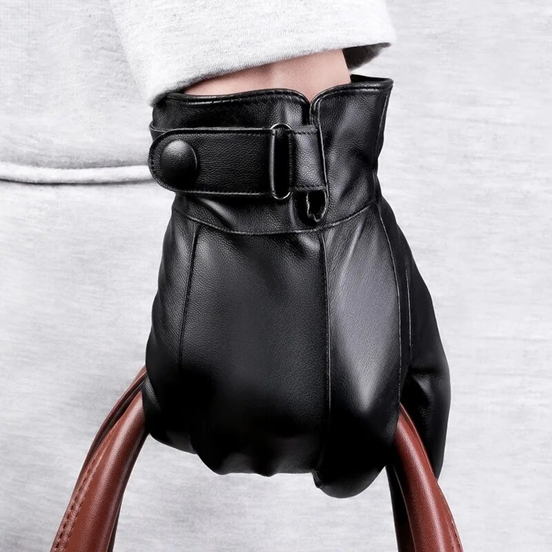 Zimowe rękawiczki rowerowe Męs – Leather Work Winter Gloves recenzja i cena